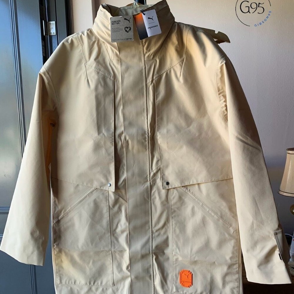 NWT $500 Puma X Pronounce MENS Jacket SMALL , LARGE Pebble 532140-20